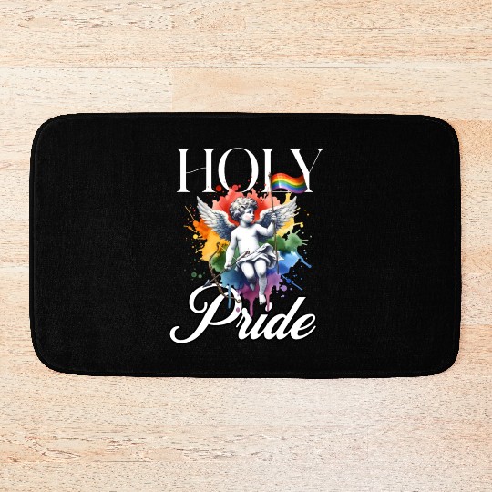 Love Is Love Pride Colors Of Rainbow Equality fun Bath Mats