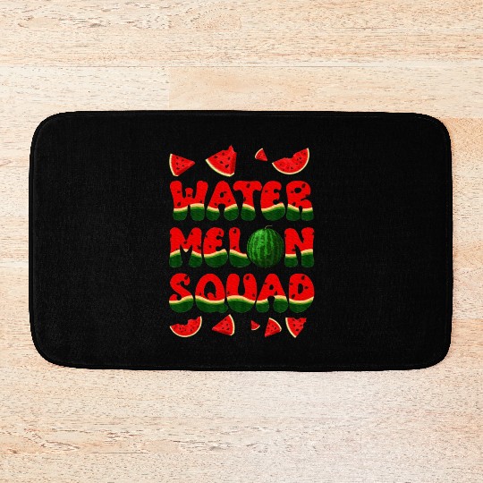 Watermelon Design Fruit Lover Bath Mats