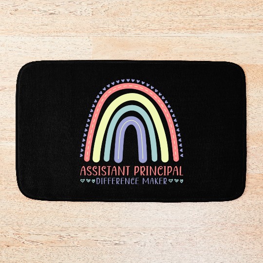 Assistant Principal - Back to school teacher Bath Mats