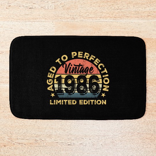 Aged to perfection 1986 Bath Mats
