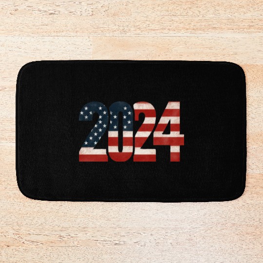 funny quote 2024 cool for Trump lovers Bath Mats