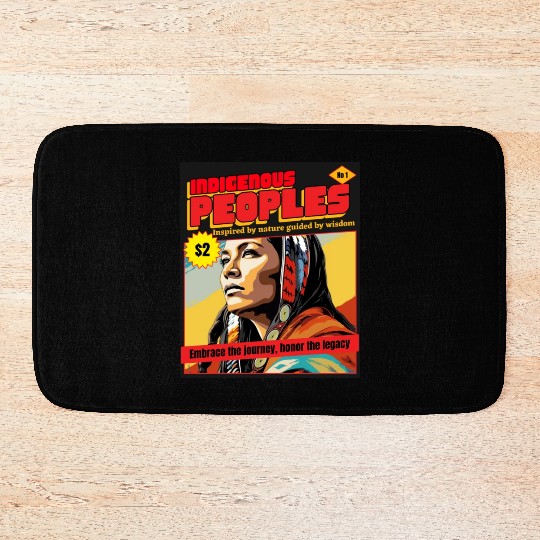 Indigenous Peoples Embrace The Journey Bath Mats