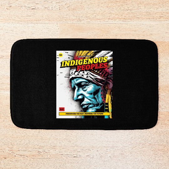 Indigenous Peoples Embracing Culture Bath Mats