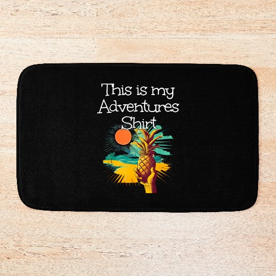 This Adventures Clothes Pineapple Bath Mats