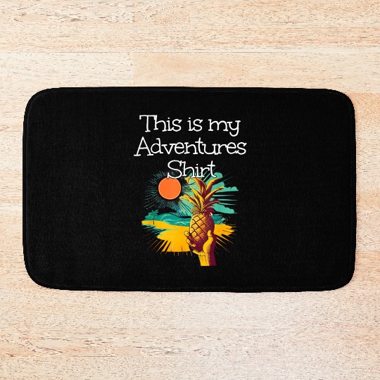 This Adventures Clothes Pineapple Bath Mats