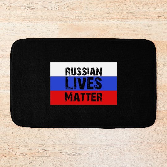 Russian Matter Russia Clothes Bath Mats