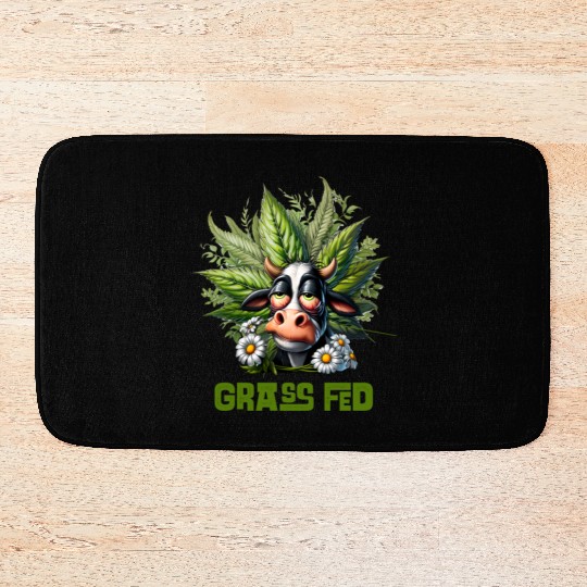 Grass Fed Green Bath Mats