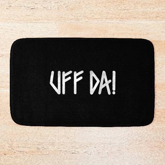 Uff Scandinavian Minnesota Expression Bath Mats
