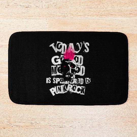 Vintage Punk Rock Premium Bath Mats