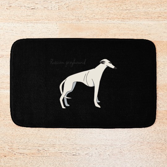 Russian greyhound Bath Mats
