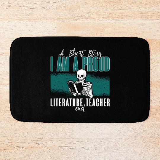 Literature Teacher A Short Story I Am A Librarian Bath Mats
