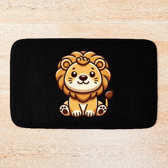 Lion Cute Animals For Kids Lion King Bath Mats