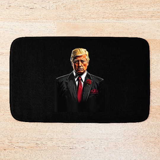 Trumpfather Funny President Donald Trump Bath Mats