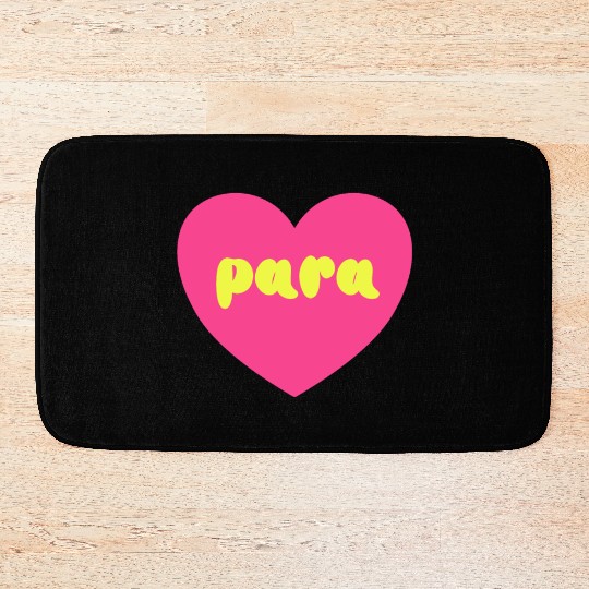Para Paraprofessional Teacher Assistant Special Bath Mats