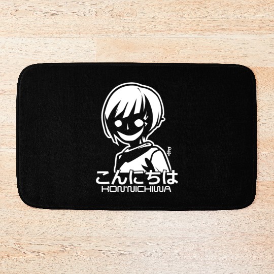 Creepy Japan Girl: Konnichiwa and Hello Bath Mats