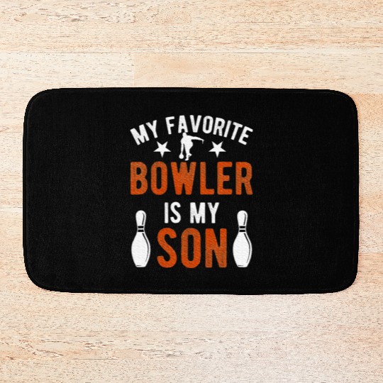 I Wear Purple For My Dad Pancreatic Cancer Bath Mats