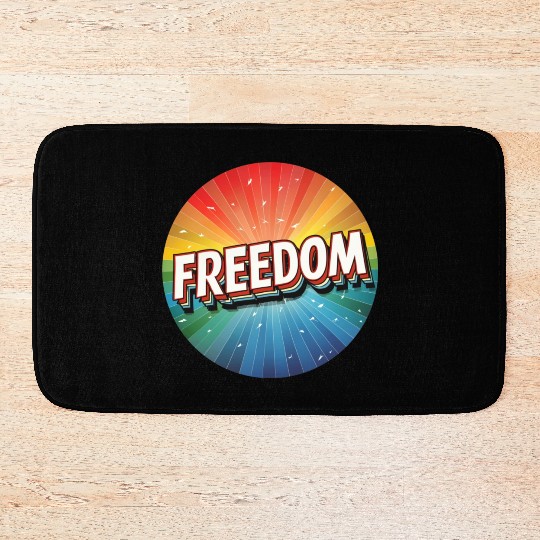 LGBTQ Freedom Bath Mats