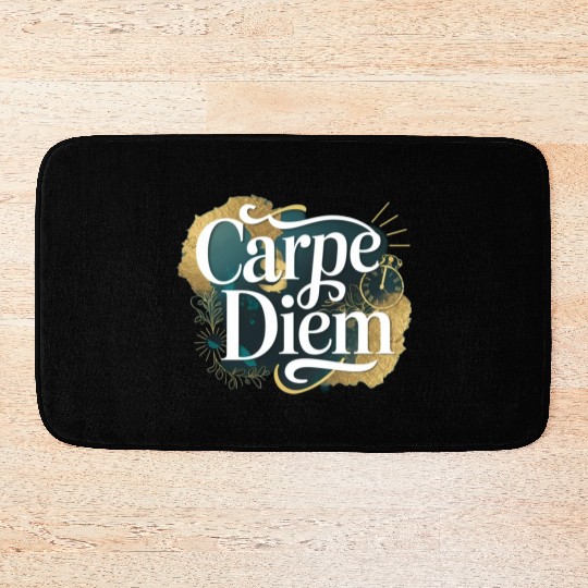 Carpe Diem Bath Mats
