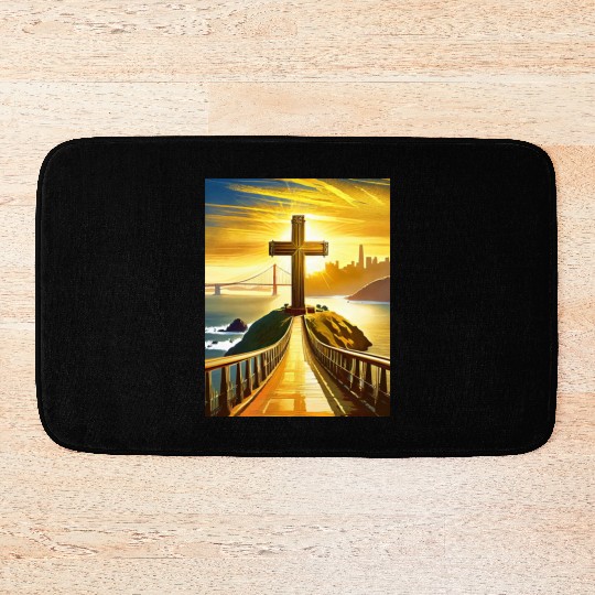 San Francisco Catholic Bath Mats