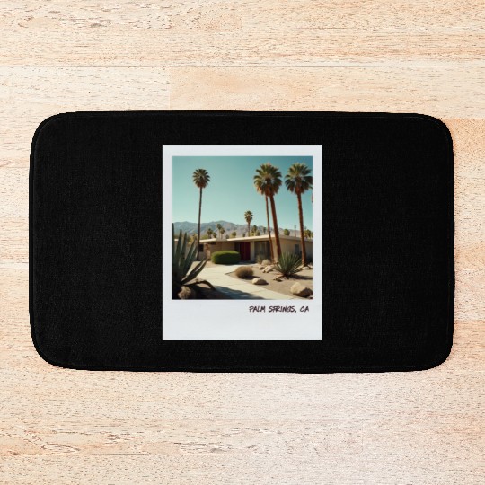 Mono Enterprises "Travels" Palm Springs #1 Bath Mats
