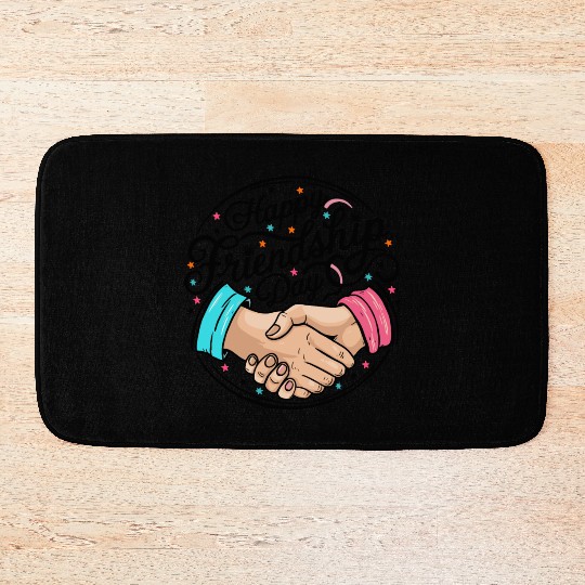 Ideal Friendship Day Gifts: Spread Joy & Happiness Bath Mats