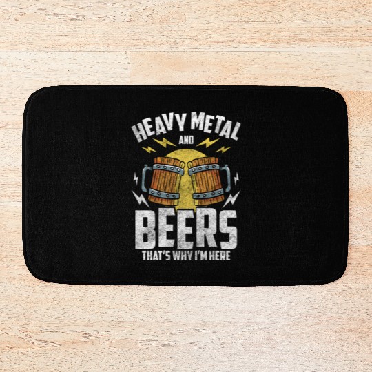 Heavy Metal Hard Rock Death Metal Bath Mats