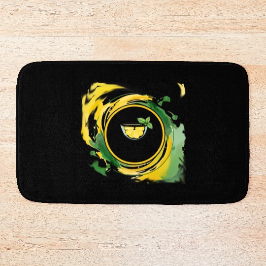 Lemonade in a Glass Bath Mats