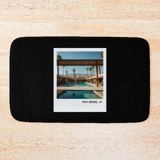 Mono Enterprises "Travels" Palm Springs #4 Bath Mats
