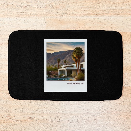 Mono Enterprises "Travels" Palm Springs #5 Bath Mats