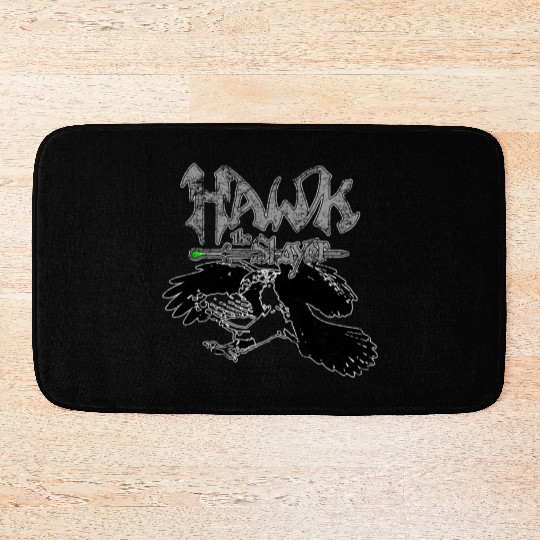 Hawk the Slayer Bath Mats