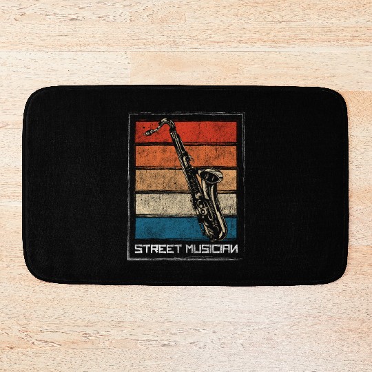 Musician Street Creative Band Bath Mats