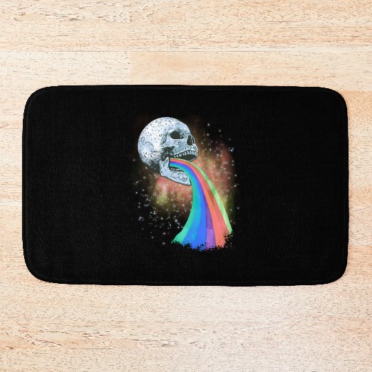 Goth Rock Satan Unicorn Festivals Death Metal Bath Mats