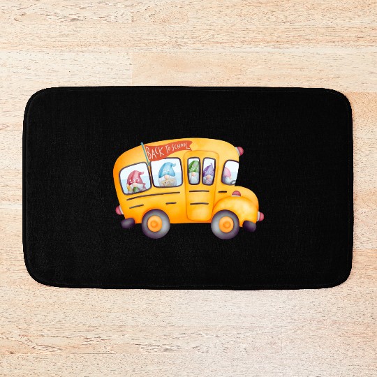 Back to School Collection: School Bus Bath Mats
