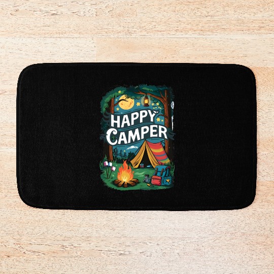Happy Camper Delight Bath Mats