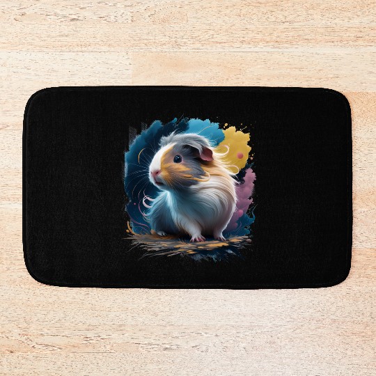 Mystical Guinea Pig Bath Mats
