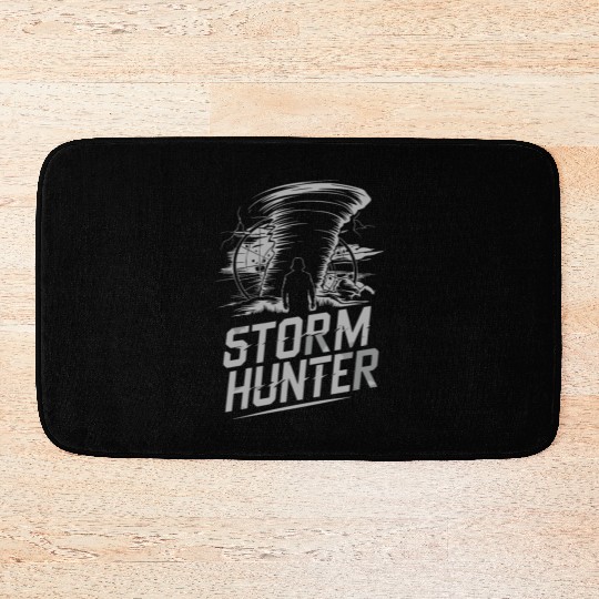 Tornado Chasing Adventures: Embrace Nature's Fury Bath Mats
