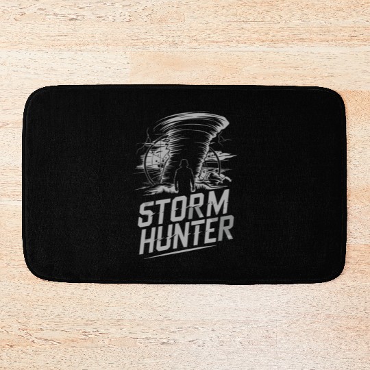 Tornado Chasing Adventures: Embrace Nature's Fury Bath Mats