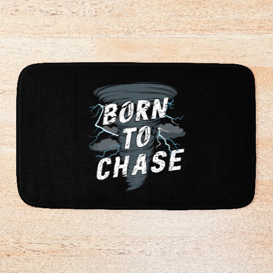 Tornado Chasing Adventures: Embrace Nature's Fury Bath Mats