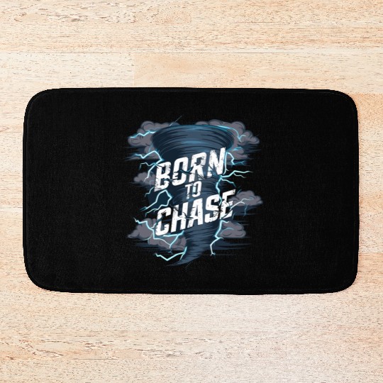 Tornado Chasing Adventures: Embrace Nature's Fury Bath Mats