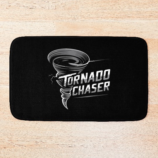 Tornado Chasing Adventures: Embrace Nature's Fury Bath Mats