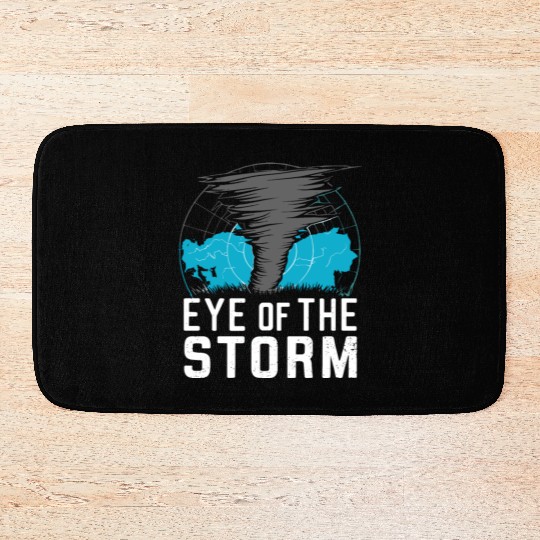 Tornado Chasing Adventures: Embrace Nature's Fury Bath Mats