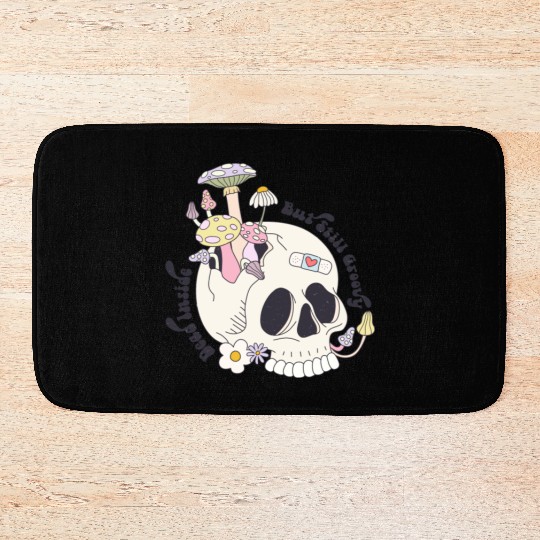 Dead Inside But Still Groovy Bath Mats