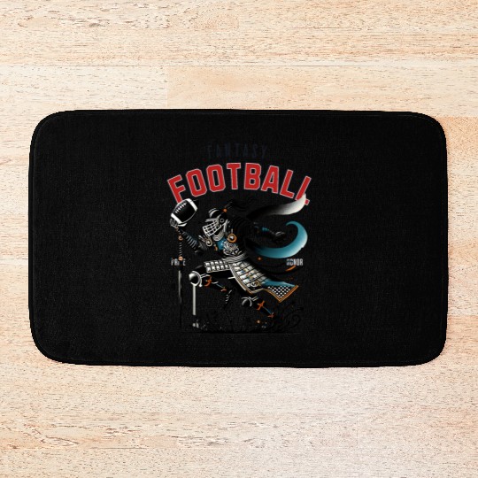Fantasy Football Samurai Bath Mats
