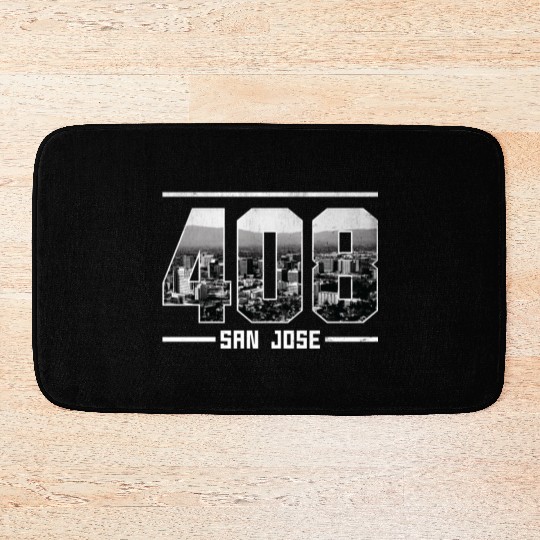 Vintage San Jose 408 Bath Mats