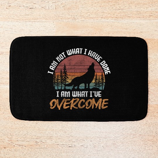 Wolves Wolfhound Full Moon Mythology Bath Mats