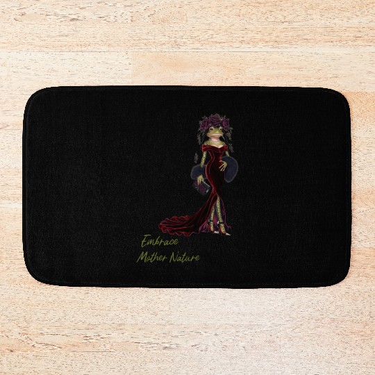 Embrace Mother Nature with Elegant Frog Bath Mats