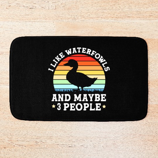 Duck Hunting Waterfowls And Maybe Three People Bath Mats