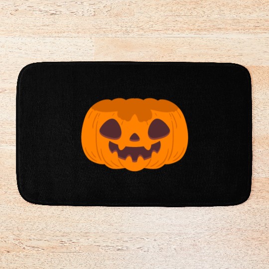 Halloween Pumpkin Bath Mats