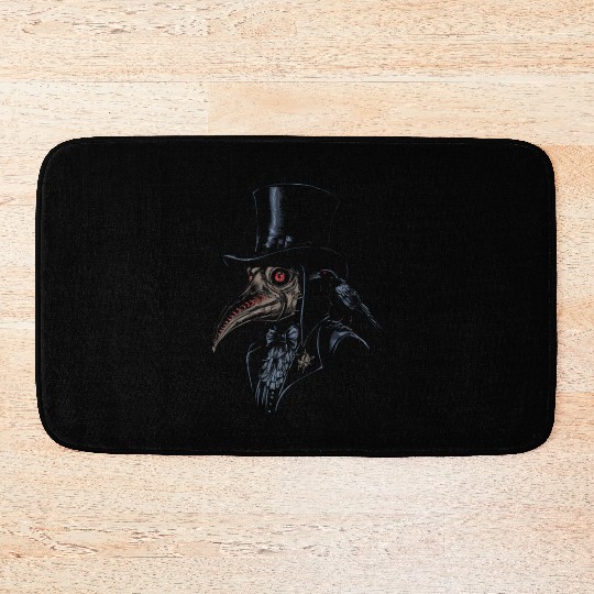 Plague Doctor Bath Mats