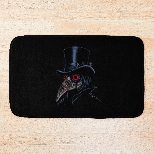 Plague Doctor Bath Mats
